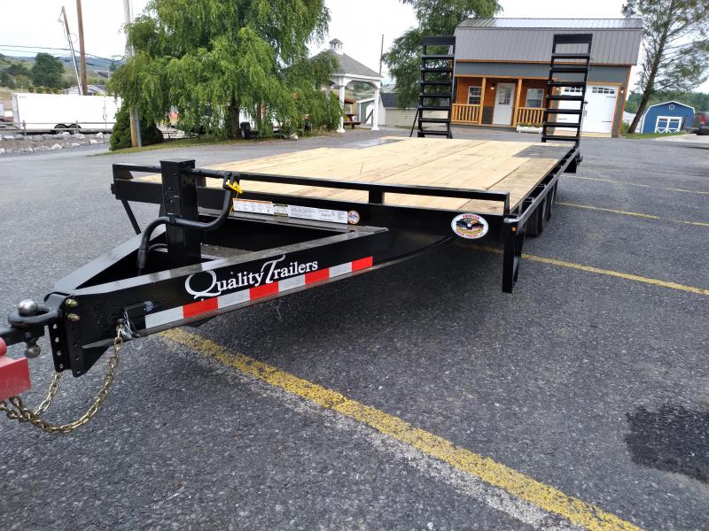 Quality Trailers General Duty Pintle Deckover 20' (16+4) - 9990 GVWR Quality Trailers General Duty Pintle Deckover 20' (16+4) - 9990 GVWR