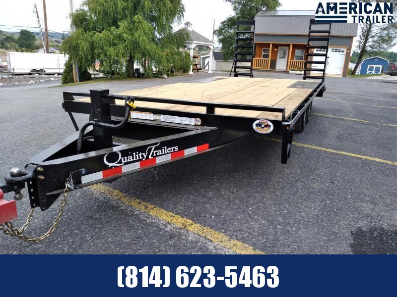 Quality Trailers General Duty Pintle Deckover 20' (16+4) - 9990 GVWR Quality Trailers General Duty Pintle Deckover 20' (16+4) - 9990 GVWR