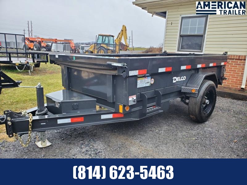 2023 Delco Trailers Low Profile Dump Trailer / 60"x10' / 7000 GVWR 2023 Delco Trailers Low Profile Dump Trailer / 60"x10' / 7000 GVWR
