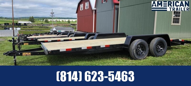 American Trailer / Wood Deck Car Hauler / 18' / 7000 GVWR American Trailer / Wood Deck Car Hauler / 18' / 7000 GVWR