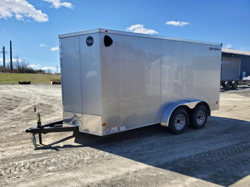 2021 Wells Cargo Fast Trac Enclosed - 7x14 - 7000 GVWR - Rear Ramp Door - 36" Side Entry Door - Deluxe Package 2021 Wells Cargo Fast Trac Enclosed - 7x14 - 7000 GVWR - Rear Ramp Door - 36" Side Entry Door - Deluxe Package
