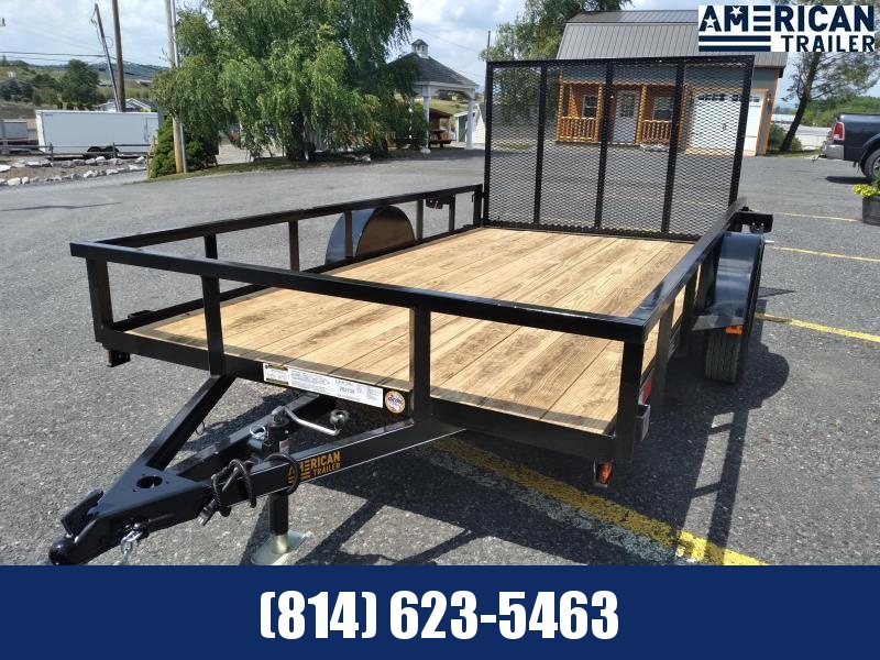 American Trailer Pro Grade Utility Trailer 12'x77" - 2990 GVWR American Trailer Pro Grade Utility Trailer 12'x77" - 2990 GVWR