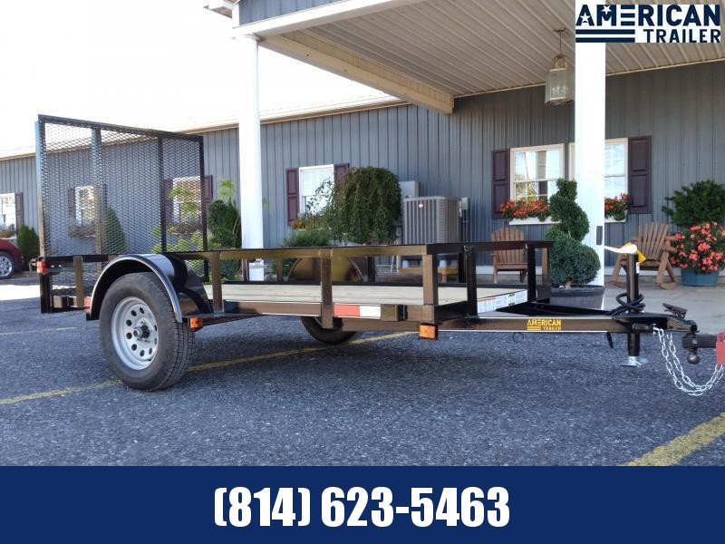 American Trailer General Duty Landscape 10'x60"-2990 GVWR- Nitrogen Filled Radial Tires- 4' Rear Ramp Gate American Trailer General Duty Landscape 10'x60"-2990 GVWR- Nitrogen Filled Radial Tires- 4' Rear Ramp Gate