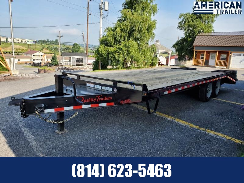 Quality Trailers Pro Grade Pintle Deckover 23' - 17,000 GVWR Quality Trailers Pro Grade Pintle Deckover 23' - 17,000 GVWR