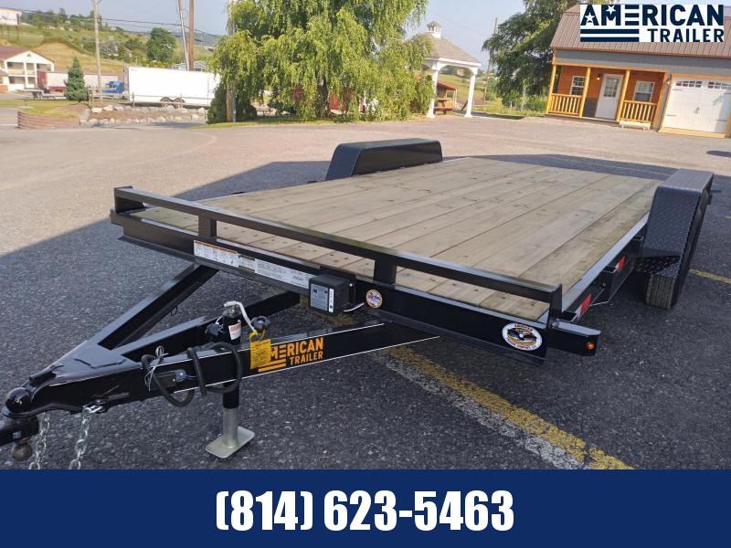 American Trailers General Duty Car Trailer 16' - 7000 GVWR American Trailers General Duty Car Trailer 16' - 7000 GVWR