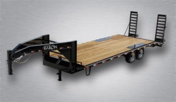 Quality Trailers General Duty Gooseneck Deckover 24' 14K -5' Swing Up Ramps - 8" I-Beam Frame -10" Uprights 8" Neck 7000# Braking Axles -12K Jack -16" Nitrogen Filled Radial Tires Quality Trailers General Duty Gooseneck Deckover 24' 14K -5' Swing Up Ramps - 8" I-Beam Frame -10" Uprights 8" Neck 7000# Braking Axles -12K Jack -16" Nitrogen Filled Radial Tires