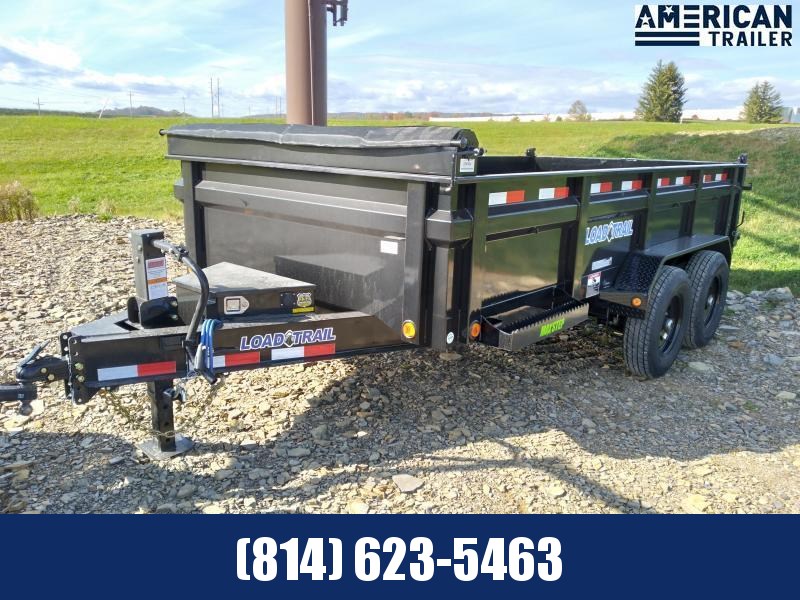 Load Trail Dump Trailer / 10'x60" / 7000 GVWR / Tandem Axle Load Trail Dump Trailer / 10'x60" / 7000 GVWR / Tandem Axle
