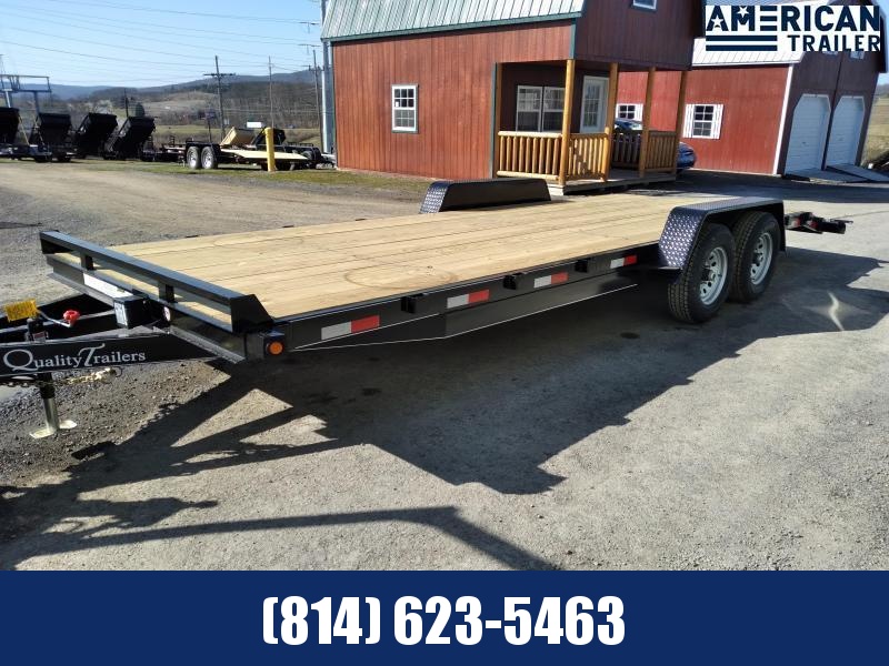 Quality Trailers General Duty Wood Deck SidexSide 22' - 9990 GVWR Quality Trailers General Duty Wood Deck SidexSide 22' - 9990 GVWR