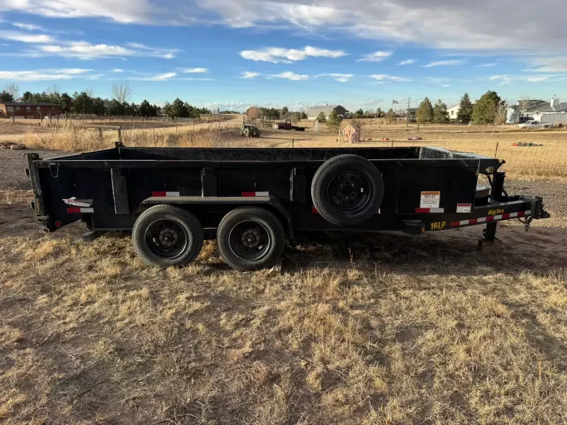 Big Tex Trailer 16LP Dump Trailer General Trailers
