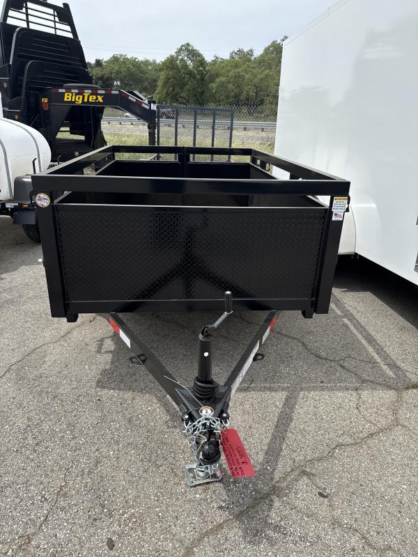 2026 VERSATILE 5X8 SAU/32"SOLID SIDES/DOUBLE REAR DOORS/SPARE