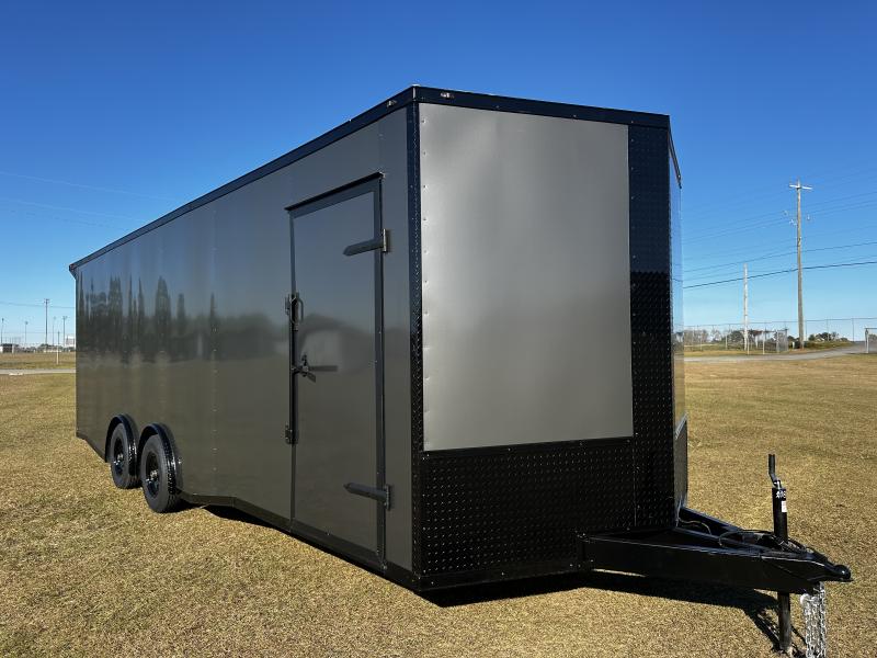 8.5x20 Tandem Axle Enclosed Cargo Trailer k93Hrkxlgn9h
