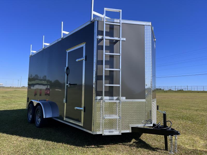 7x16 Tandem Axle Enclosed Cargo Trailer PcfcYq5dntbw