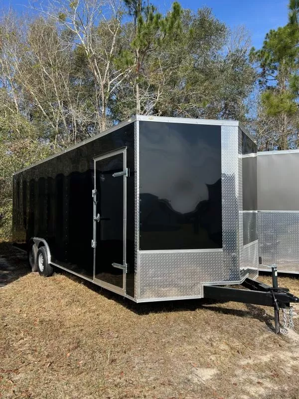 8.5x24 Tandem Axle Enclosed Cargo Trailer Cjd6aOy474q1
