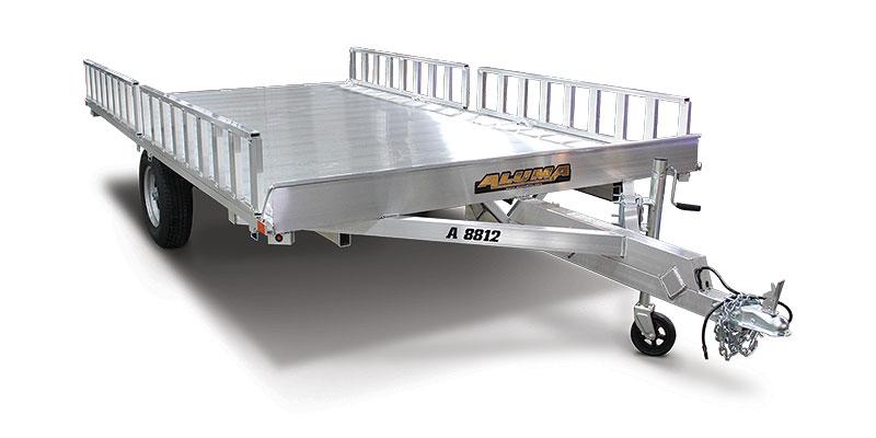 2021 Aluma A8812 7X12 3 Place Quad W/ Ramp ATV Trailer 2021 Aluma A8812 7X12 3 Place Quad W/ Ramp ATV Trailer