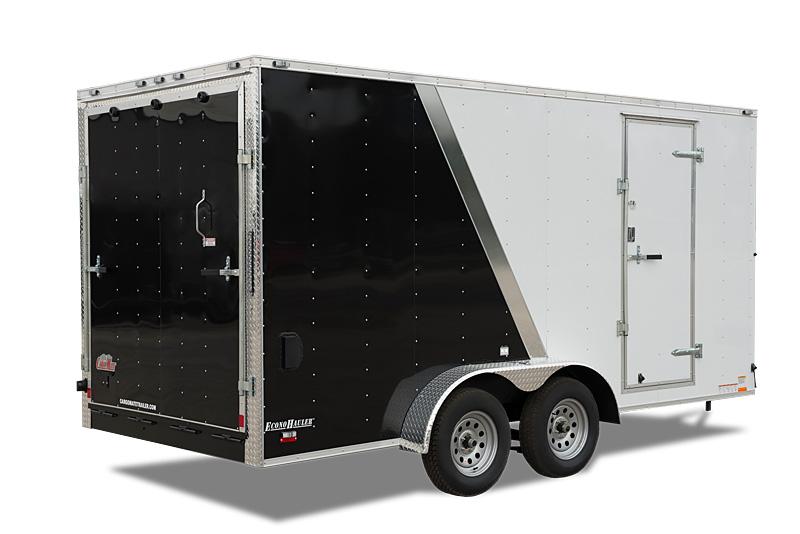 2023 Cargo Mate E-SERIES 7x14 W/ 6" Additional Height, Rear Ramp Door, Stabilizer Jacks, 4 D-Rings, 36" RV Door Upgrade Cargo / Enclosed Trailer 45tVE8p7wafr