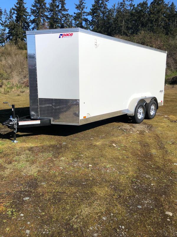 2022 Pace American Journey 7x16 W/ 6" Additional Height Enclosed Cargo Trailer 2022 Pace American Journey 7x16 W/ 6" Additional Height Enclosed Cargo Trailer