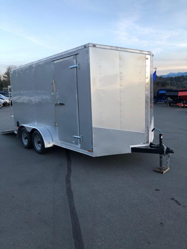 2021 Cargo Mate E-Series 7x14 W/6" additional Height Rear Ramp Door Enclosed Cargo Trailer 2021 Cargo Mate E-Series 7x14 W/6" additional Height Rear Ramp Door Enclosed Cargo Trailer