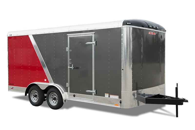 2 Cargo Mate Blazer 7x16 W/6" Additional Height D-Rings, Rear Ramp Door Cargo / Enclosed Trailer 9Lhfpghc7l4u