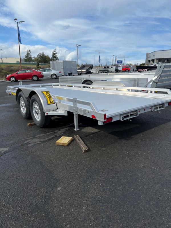 2022 Aluma 7816TA EL R TR RTD Utility Trailer Koenig Trailers In Port 
