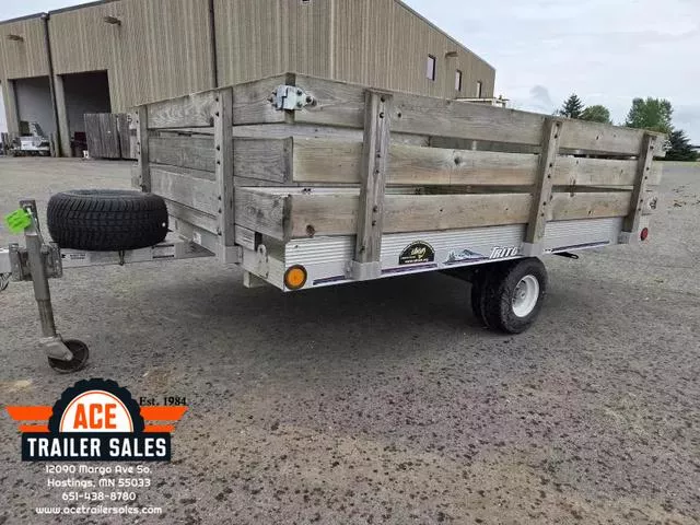 2011 Triton Used - ATV88 Utility Trailer + Wood Sides