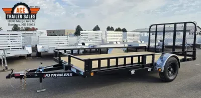 2027 PJ Trailers U8141 Steel UtilityTrailer
