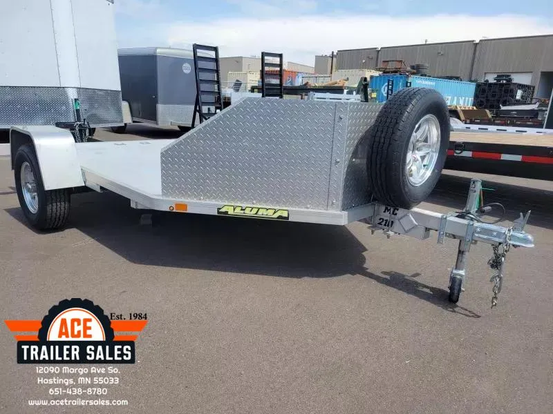 2019 Aluma Used MC210 Motorcycle Utility Trailer
