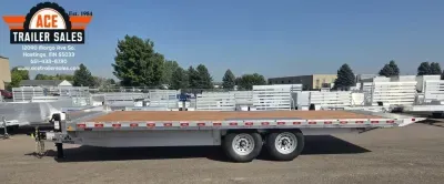 2027 Nordtek DOT102x22-14K Deck Over Tilt Bed Equipment Trailer