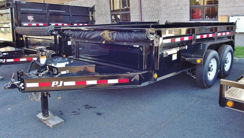 2021 PJ Trailer Low Pro Dump (DL142) (14ft) 2021 PJ Trailer Low Pro Dump (DL142) (14ft)