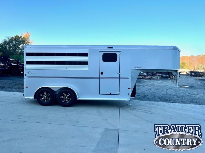 2023 Sundowner Trailers 3 Horse Super Sport Gooseneck Horse Trailer