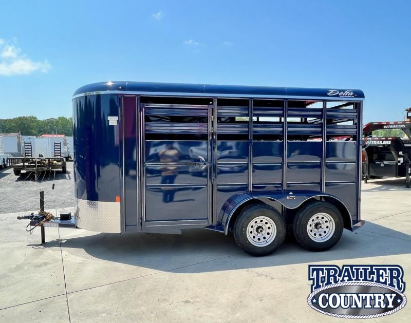 2022 Delta Manufacturing 500 2 Horse Stock Combo Horse Trailer 2022 Delta Manufacturing 500 2 Horse Stock Combo Horse Trailer