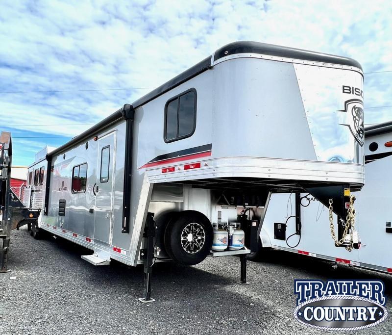 2022 Bison Trailers Silverado 8316SR 3 Horse Living Quarters Horse Trailer - IN STOCK! 2022 Bison Trailers Silverado 8316SR 3 Horse Living Quarters Horse Trailer - IN STOCK!