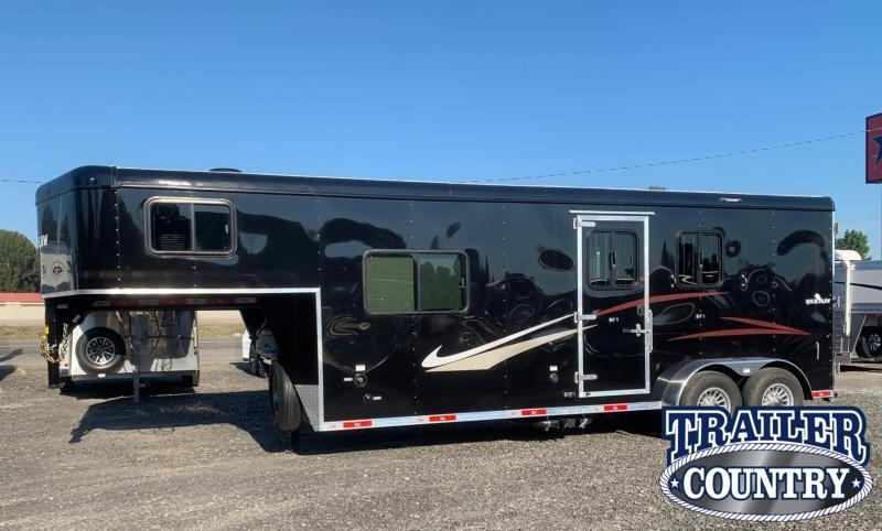 2022 Bison Trailers 7208 Quickdraw 2 Horse Living Quarters Horse Trailer - IN STOCK!! 2022 Bison Trailers 7208 Quickdraw 2 Horse Living Quarters Horse Trailer - IN STOCK!!
