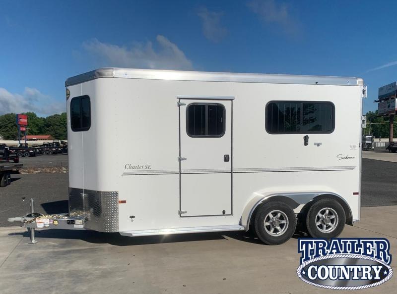 2022 Sundowner Trailers Charter SE 2 Horse Bumper Pull Horse Trailer 2022 Sundowner Trailers Charter SE 2 Horse Bumper Pull Horse Trailer