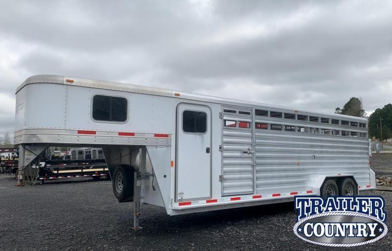 2015 Exiss Trailers 20+4' Aluminum Stock Combo Trailer Livestock Trailer 2015 Exiss Trailers 20+4' Aluminum Stock Combo Trailer Livestock Trailer