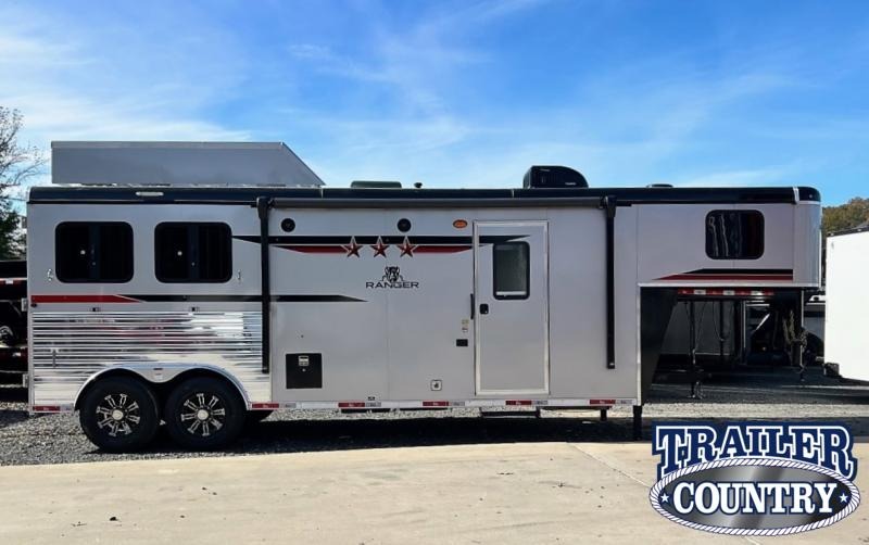 2023 Bison Trailers Ranger 8209B 2 Horse Living Quarters Horse Trailer