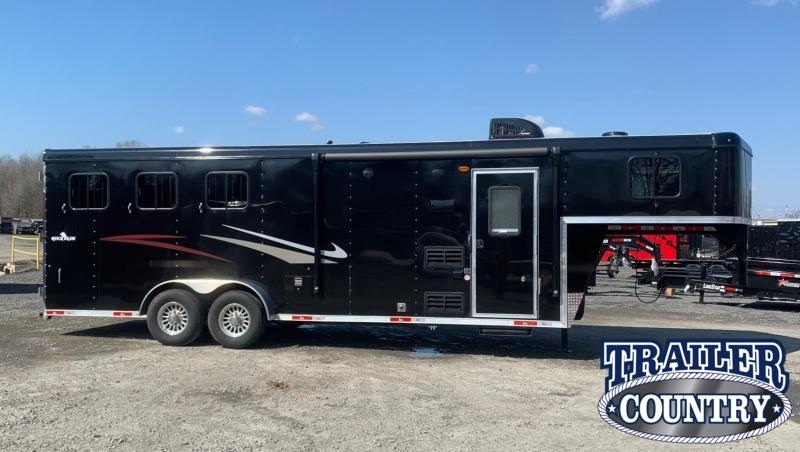 2021 Bison Trailers Quickdraw 3 Horse Living Quarters Trailer 2021 Bison Trailers Quickdraw 3 Horse Living Quarters Trailer