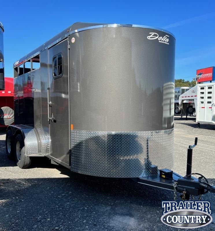 2023 Delta Manufacturing 600 2 Horse Bumper Pull Horse Trailer 2023 Delta Manufacturing 600 2 Horse Bumper Pull Horse Trailer