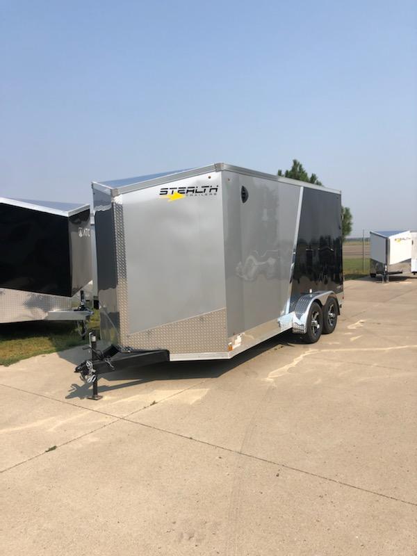 2023 Stealth Trailers Titan Cargo / Enclosed Trailer 7x16+ 30" Sloped V CCfsoK9pl8ah