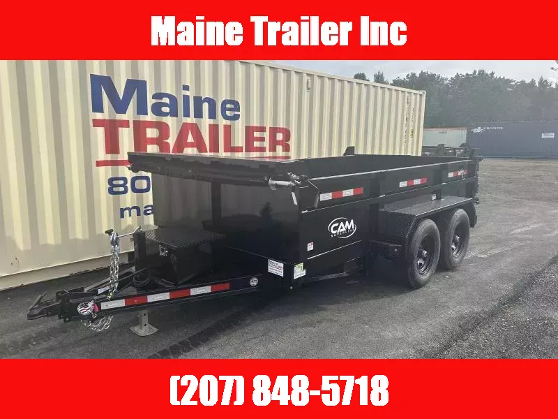 2025 Cam Superline PSDD7212-BP-100 (6' x 12' 11K) Dump Trailer
