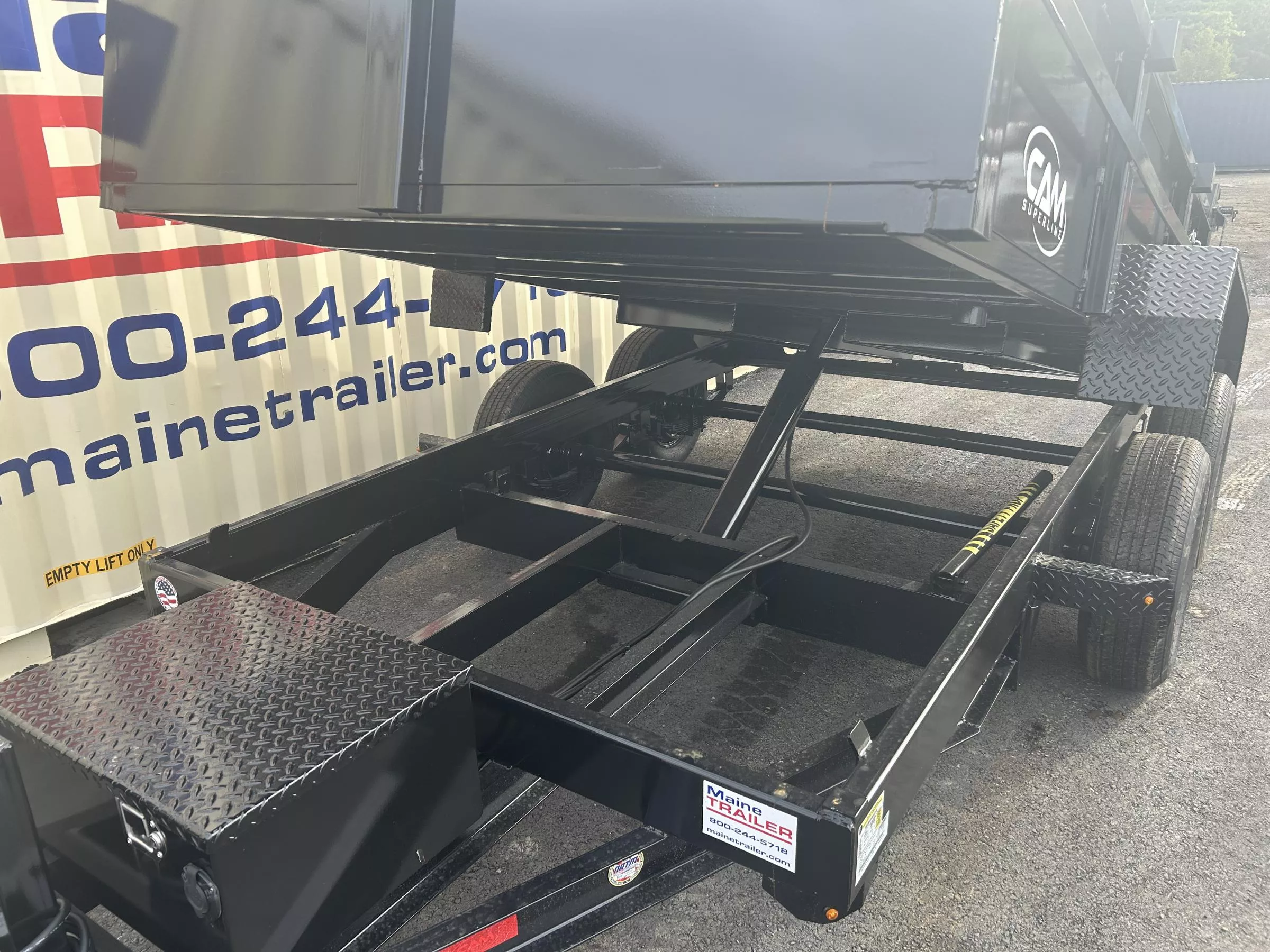 2025 Cam Superline PSDD7212-BP-100 (6' x 12' 11K) Dump Trailer