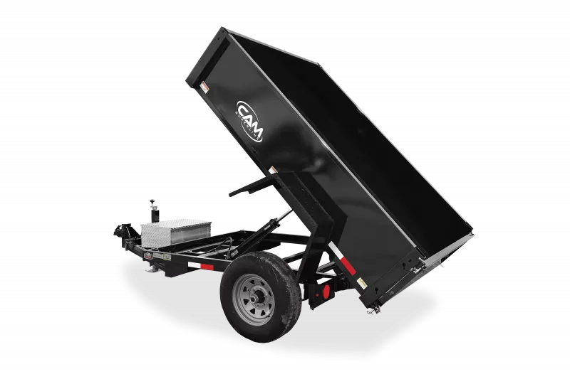 2026 Cam Superline P5508LPDT (5' x 8' SA 5K) Dump Trailer