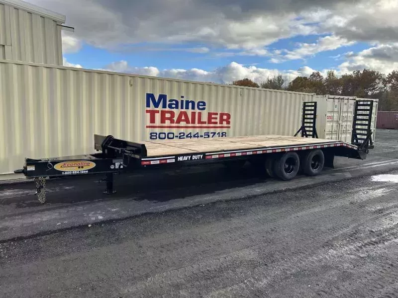 2026 Econoline 10-Ton Heavy Duty Dual-Tandem Dovetail DP1027DE Equipment Trailer