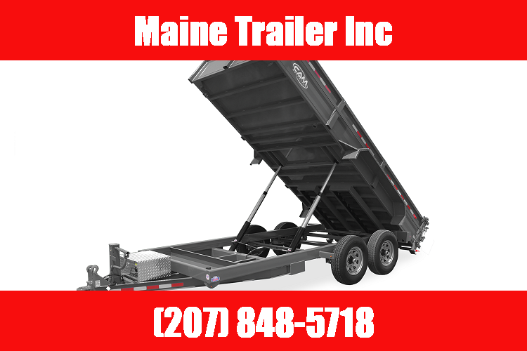 2023 Cam Superline 7 Ton Low Profile Heavy Duty Dump Trailer 81.5 IN x
