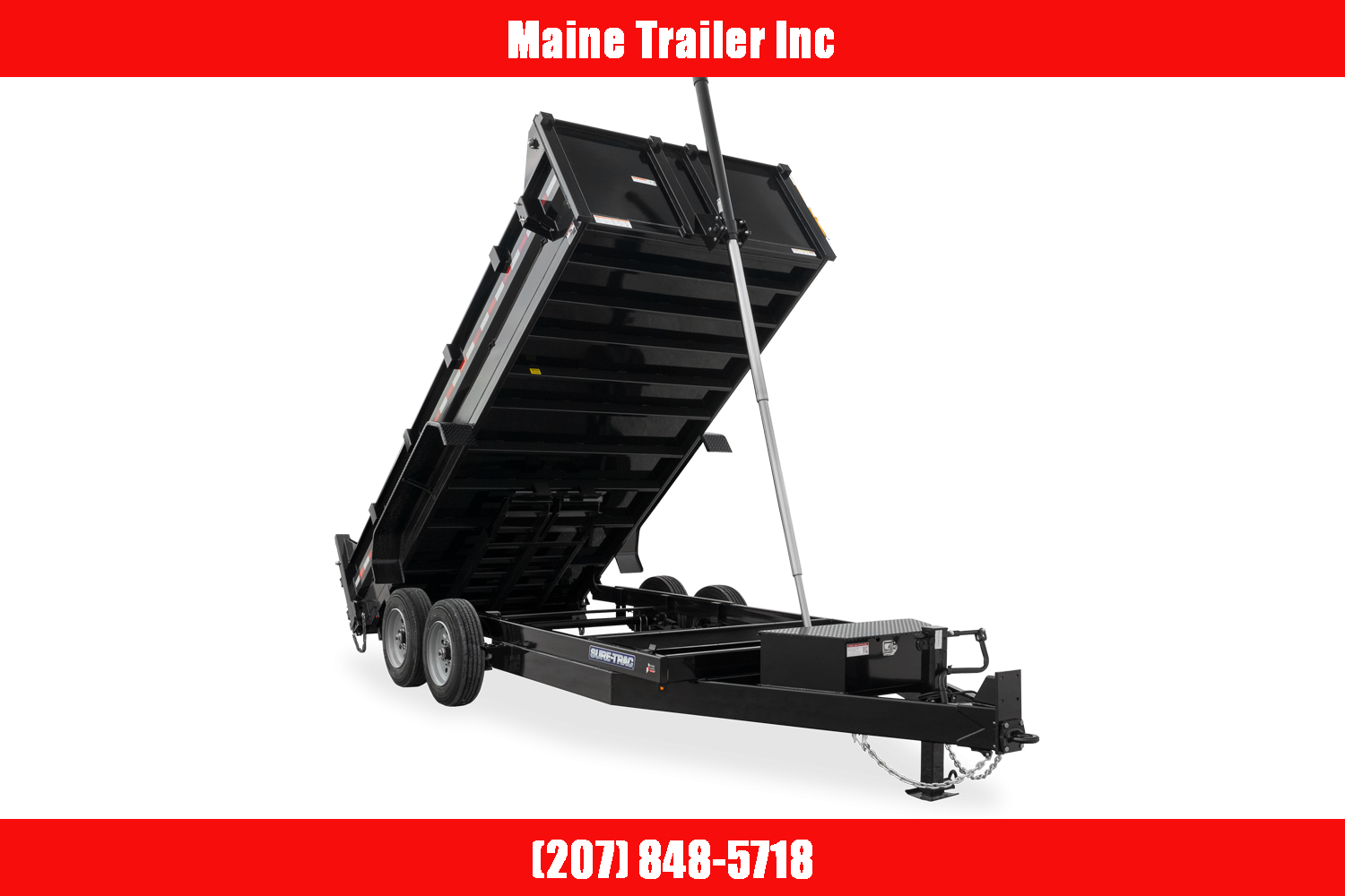 2023 Sure-Trac 82 IN x 16 HD Low Profile Dump Trailer 16K Telescopic 2023 Sure-Trac 82 IN x 16 HD Low Profile Dump Trailer 16K Telescopic