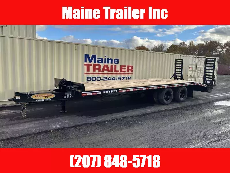 2026 Econoline 10-Ton Heavy Duty Dual-Tandem Dovetail DP1025DE Equipment Trailer