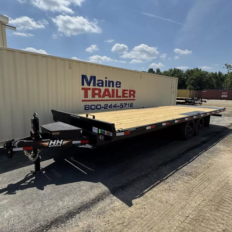 2026 H and H Trailer 8.5X24 H10224PTHD-B-176 Power Tilt Trailer