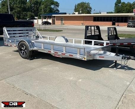 2023 ZIMMERMAN AU14-78 14' Single Axle Aluminum Utility Trailer 2023 ZIMMERMAN AU14-78 14' Single Axle Aluminum Utility Trailer