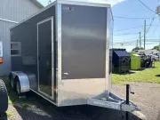 2022 DURABULL 7X14' T/A ENCLOSED V-NOSE TRAILER 