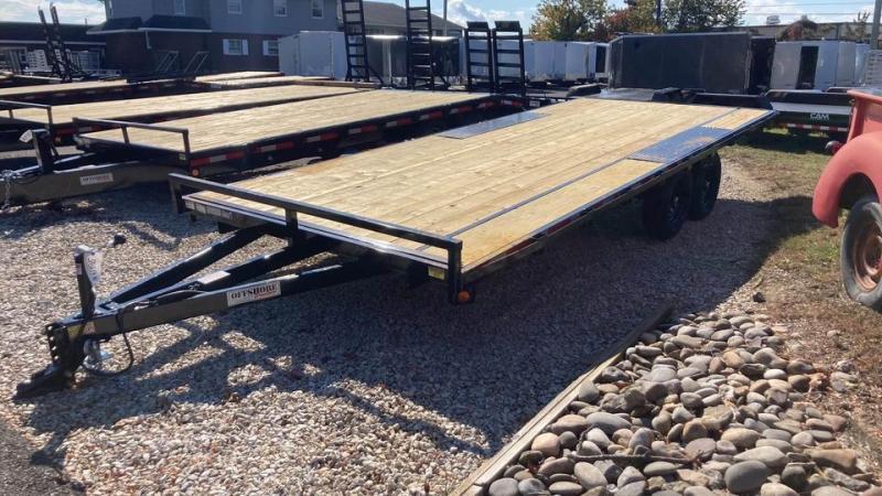 2023 Quality Steel and Aluminum 101x20 deckover Equipment Trailer