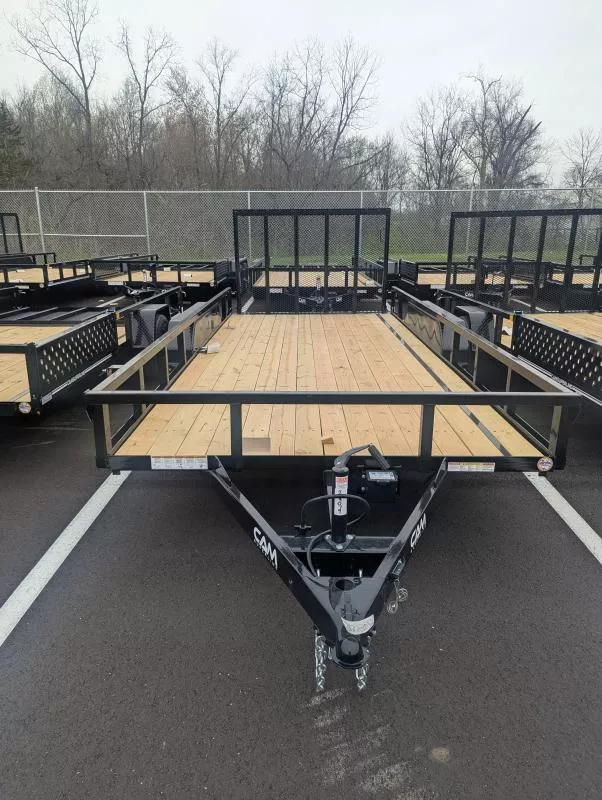 2026 Cam Superline  7' x 16' Tube Top CAM Utility, Tandem